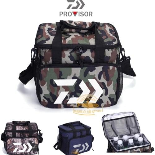 DAIWA Outdoor Fishing Storage Box Waterproof Portable Food and Beverage Fresh Ice Pack Multifunctional Fishing Bag