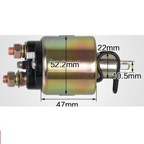 L100 STARTER SOLENOID RELAY 12V FOR YANMAR L40 L48 L60 L70 L90 DIESEL ELECTRIC MAGNETIC SWITCH 2KW 3KW GENERATOR 7CN-H1940-01