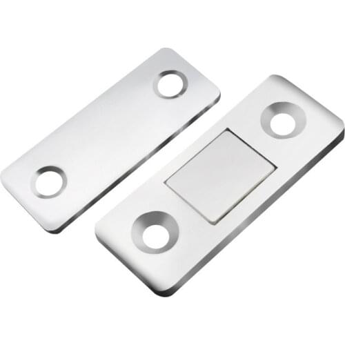 3 set Magnetic Cabinet Catches Magnet Door Stops Hidden Door Closer With Screw For Closet Cupboard Furniture Hardware