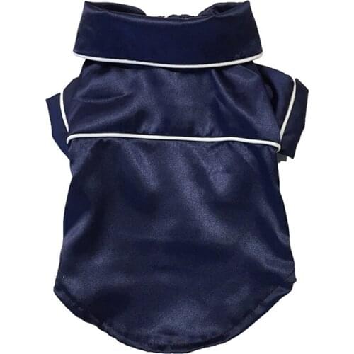 Pet Coat Clothing For Small Dogs Shih Tzu Puppy Cat Shirt Pets Costume Pet Dog Clothes Soft Silk French Bulldog Pajamas