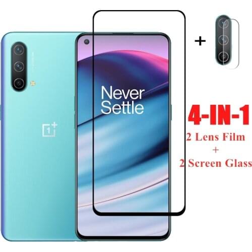 Full Glue Glass For OnePlus Nord CE 5G Tempered Glass For OnePlus Nord CE Screen Protector Phone Lens Film For OnePlus Nord CE