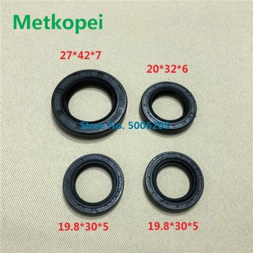 ATV 4 stroke scooter moped GY6 125 150 full complete engine oil seal rubber gear shaft seal for GY6 125cc 150cc 152QMI 157QMJ