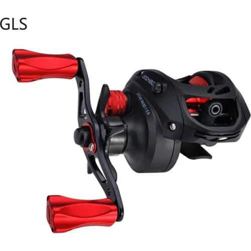 Freshwater/Saltwater Ultralight Baitcasting Fishing Reel Aluminum Foot Seat Gear ratio 6.5:1 6+1BB High Quality Fishing Wheel
