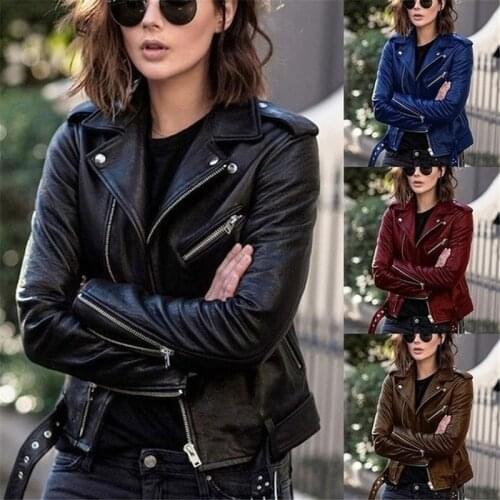 SAUSA FULLING Women's Leather Jackets