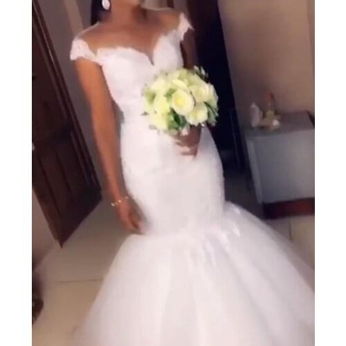 Custom Made Mermaid Wedding Dress