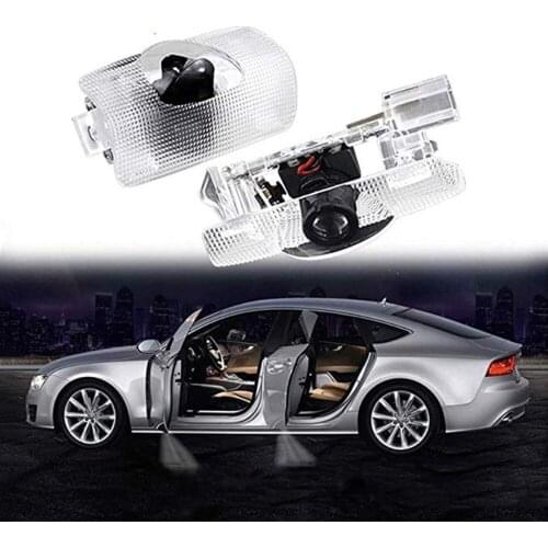 2X Car Welcome LED Projector Logo Door Light For Toyota Prado 150 LC150 J150 Camry 40 50 55 70 Land Cruiser Prius 20 30 Corolla