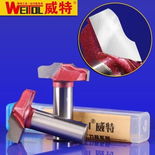 WeiTol LC-18413 woodworking router bits tungsten steel milling cutter door cabinet cutting bits for MDF