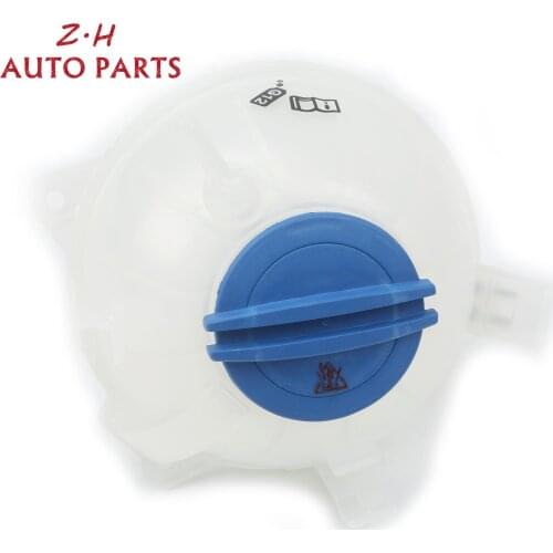 1K0121407A Coolant Reservoir Expansion Tank + Cap For Audi A3 Q3 RS3 RSQ3 TT VW Passat CC Golf GTI Tiguan Scirocco Sharan Skoda
