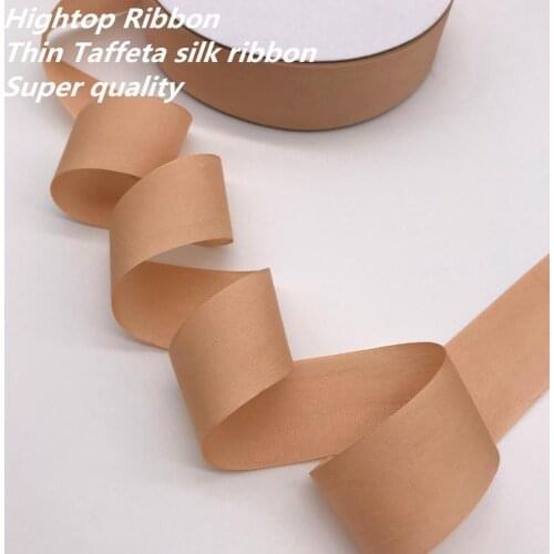 25mm 32mm Silk Satin Ribbons mulberry silk ribbon Flower ribbon-Decoration Crafts-Wedding decoration-Gift Christmas Diy Handmade