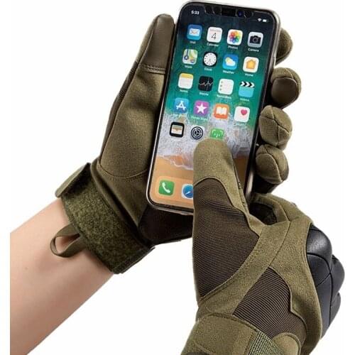 80 Pairs Touch Screen Hard Knuckle Tactical Gloves Army Military Combat Airsoft Outdoor Climbing Shooting Paintball Glove