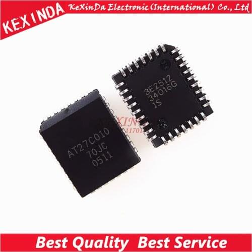 AT27C010-70JC AT27C010 27C010 PLCC-32 10pcs/lot Free Shipping