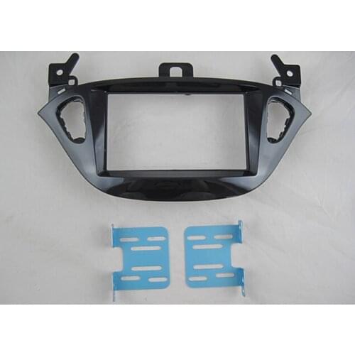 Car Fascias Stereo Radio Audio Panel Navigation Frame Dash Kit For Opel Corsa 2015 2016