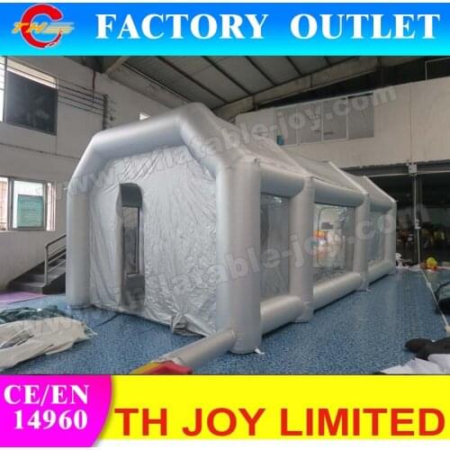 Free air ship to door!good quality inflatable spray booth, outdoor Mobile Inflatable Car Spray Booth Baking booth