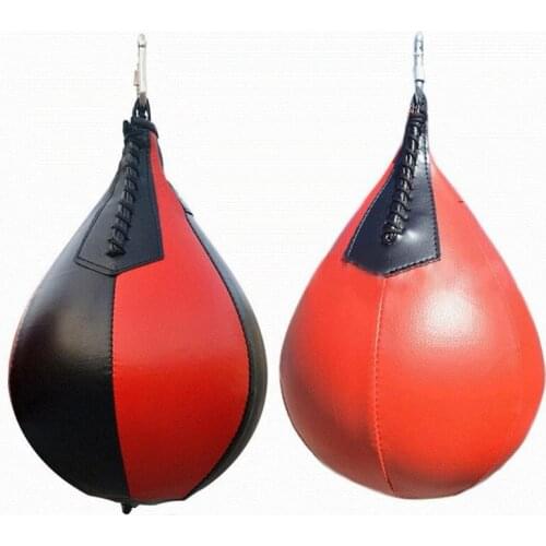 Boxing Pear Shape PU Speed Ball Swivel Punch Bag Punching Exercise Speedball Speed bag kids and adults Punch Fitness Training