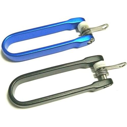 EDC Keychain Aluminum Key Holder Clip Portable Multi Keybone Tools Keys Organizer U-Style Key Clip Camping Kit