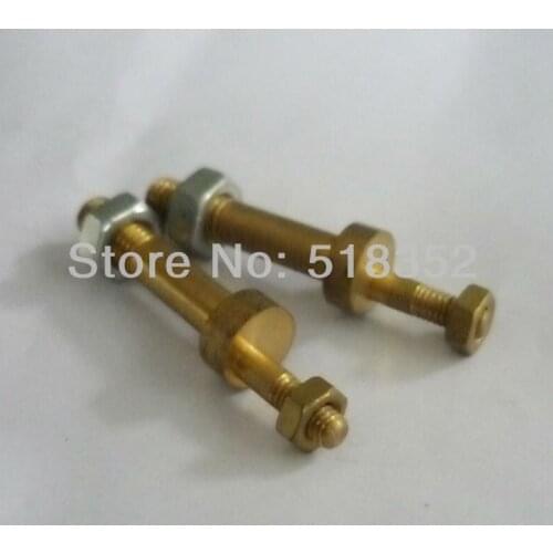 Dia. 6mmx48mm Conductive Brass Rod of Samsung Wire Cut EDM Wearing Parts