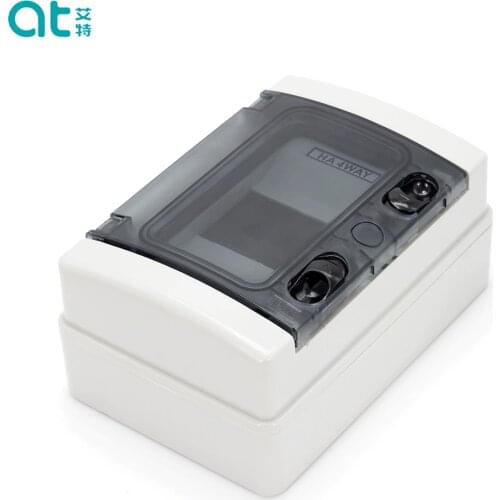 IP65 4 Ways Electrical ABS Plastic Waterproof Power Distribution Box Switch Box surface Mounted Indoor Outdoor