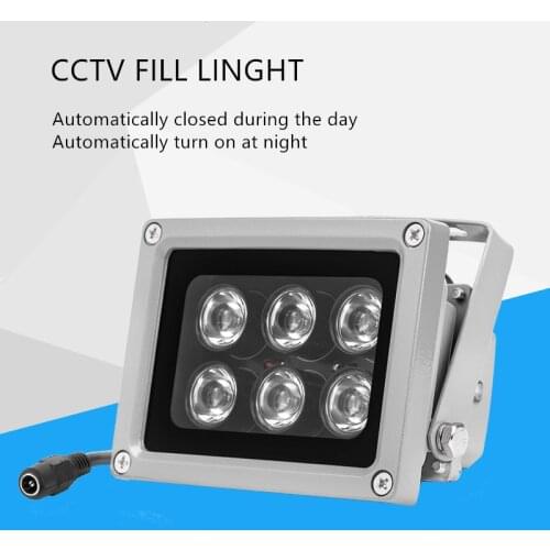 IP65 Waterproof Array IR Illuminator Infrared Lamp 6IR LEDS Light Illuminator Infrared Lamp Night Vision for CCTV IP Camera