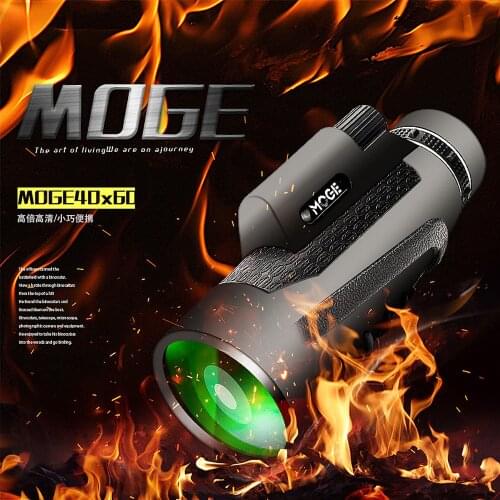 40X60 Powerful Monocular Telescope Lense Long Rang Prismatic Professional Scope Optics For Hunting Camping Tourism