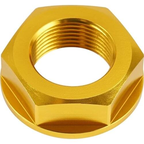 M22 Motorcycle Rear Wheel Axle Nut Screw Bolt for Honda Yamaha Kawasaki Suzuki CRF YZF KXF RMZ