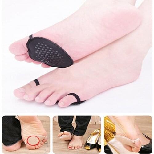 Soft Thickening Forefoot Half Pad Invisible High Heeled Insert Insole Shoes Anti Slip Resistant Curshion Insole Foot Protect
