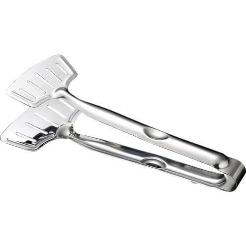 Stainless Fried Steak Shovel Barbecue Tongs Fish Shovel BBQ Clamp Utensils Bread Meat Clip Gadget Spatula Kitchen Accessories