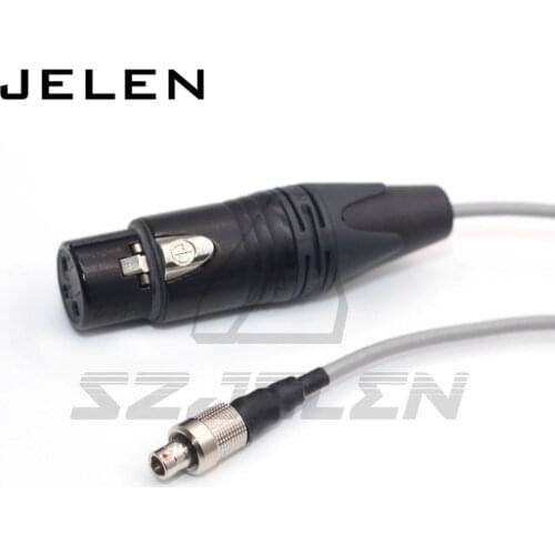 Sennheiser SK2000 Transmitter Audio Input, Connector FVB 00 3 Pin Male Plug to XLR 3 Pin Female Cable