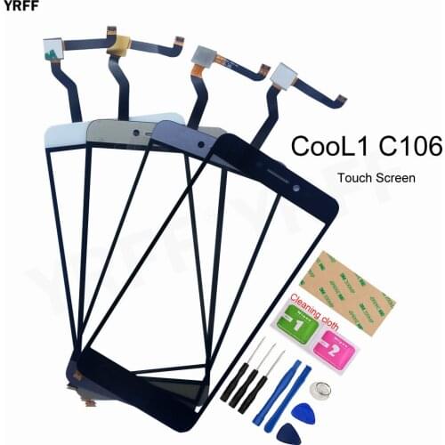 CooL1 C106 Glass Touch Sensor Panel For Letv LeEco Coolpad Cool1 Cool 1 C106 Touch Screen Digitizer Panel Repair Part