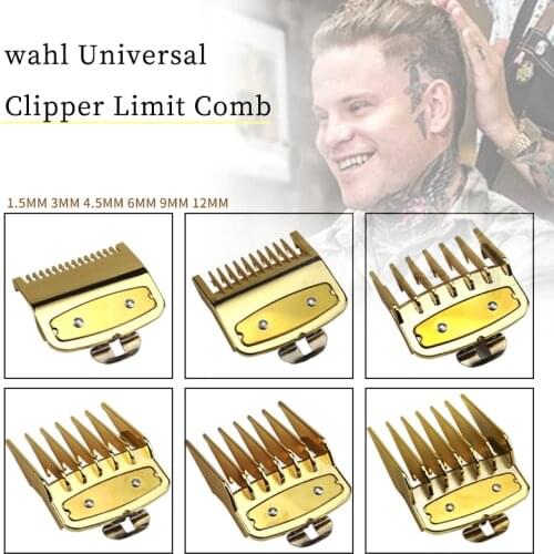 Wahl universal professional multi-size electric clipper limit comb hair clipper cutting guide comb salon hairdressing tool