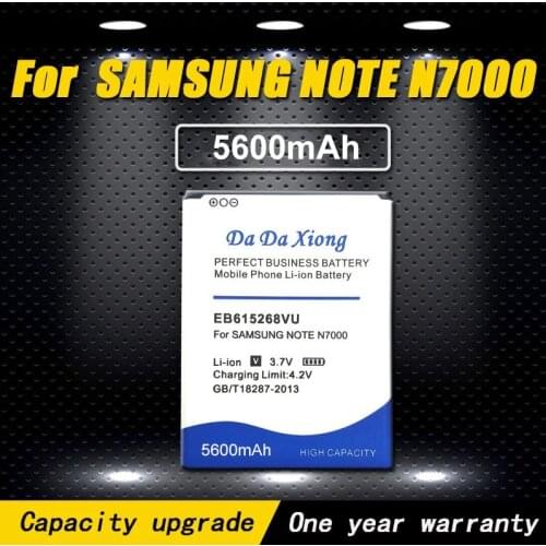 High Quality 5100mAh EB615268VU Li-ion Phone Battery for Samsung Note 1 N7000 I9220 I9228 I889 I717 Phone battery