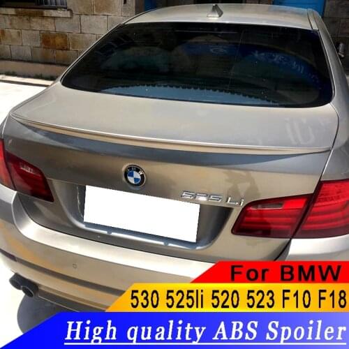 For BMW 5 Series M5 F10 F18 2011-2017 520 528 525 530 ABS Spoiler Rear Wing