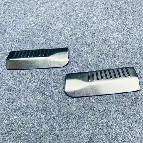 For 2020 2021 Suzuki Solio Accessories Stainless Interior Rear Bumper Sill Tail Trunk Guard Pedal Protector Cover Car Styling