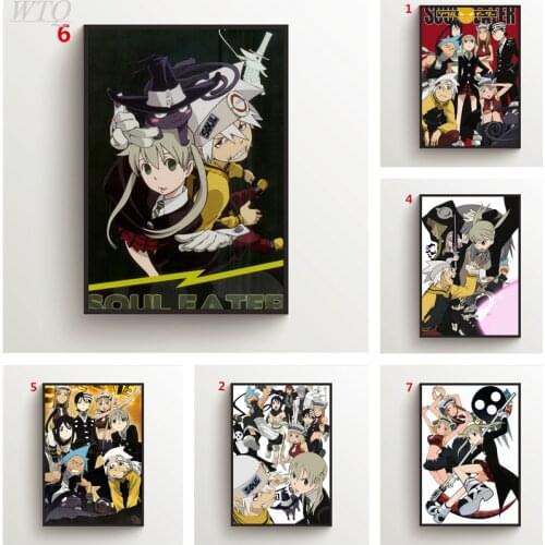 Anime Posters Soul Eater Maka Albarn Canvas Painting Room Decor Wall Decor Wall Posters Wall Art Picture Decoration Home Decor