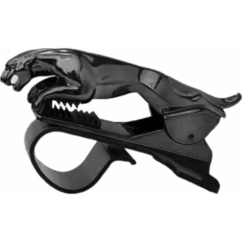 Car Smart Phone Holder Leopard Shape Panther Style Dashboard Mount Clip Mobile Phone Bracket Adjustable GPS Stand Universal