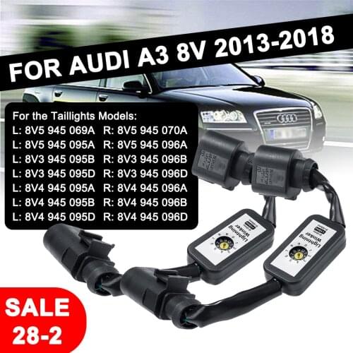 Dynamic Turn Signal Indicator LED Taillight Add-on Module Wire For VW Golf For BMW For Audi A3,A4,A5,A6,A8