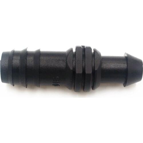 Dn16 Offtake For PE Tube Barbed Black Start Connector Plastic Water Hose Mender Metric Fittings For LDPE Tube Irrigation Z123