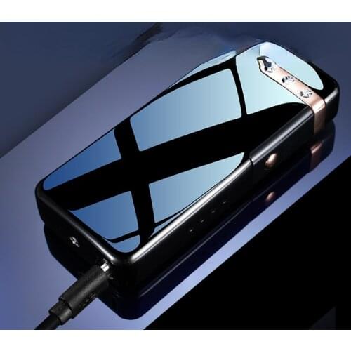 Electric To Flame High Firepower True Flame USB Charging Arc Lighter Cool Smoking Accessories for Weed Electric Lighter Men Gift