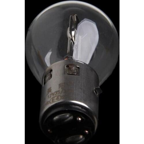 ATV Moped Scooter Head Light Bulb Motorcycle 12V 35W 10A B35 BA20D Glass New
