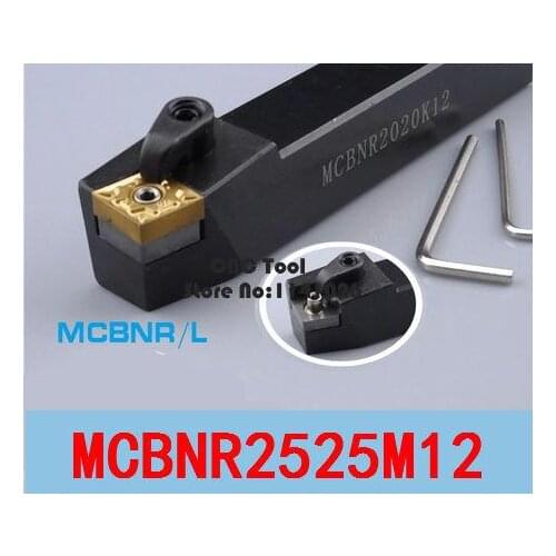MCBNR2525M12 / MCBNR2525M12 External Turning Tool Metal Lathe Cutting Tools,CNC Turning Tool Holder