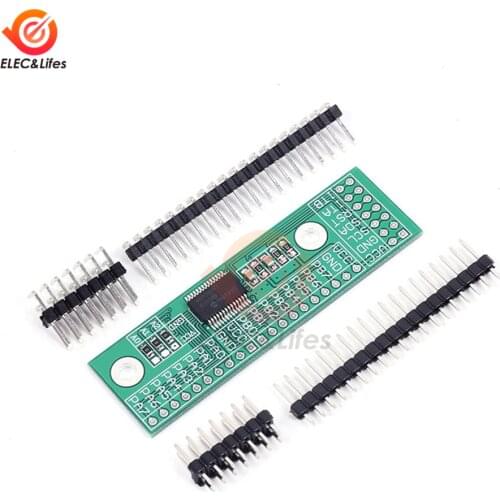 MCP23017 MCP23017-E I2C 16 Channel IO expansion module IIC Input and Output expansion board for Arduino C51 driver power