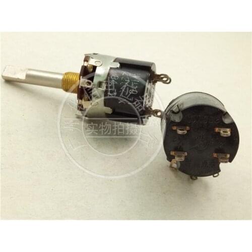 Original new 100% WH19-1 A220K 470K pull double group switch potentiometer 250V1A