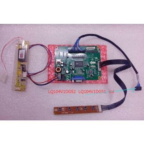 VGA drive board 31pin 640*480 for LQ104V1DG5B LQ104V1DG52 LQ104V1DG51 LCD screen