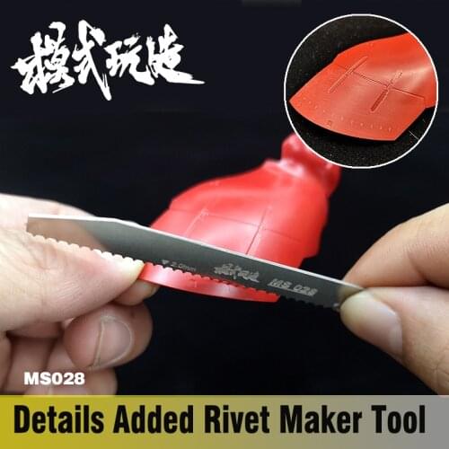 Gundam Military Model Scene Platform Details Added Rivet Maker Tool Scenario Models Hobby Tools Accessory