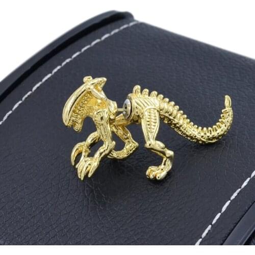 1Pair 3D Horror Monster Alien Stud Earring Dinosaur Fashion Earring For Women Halloween Gift Festival Party Dress Up Props