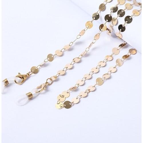 Unisex Fashion Sunglasses Lanyard Simple Elegant Eyeglass Chain Glasses Lanyard Neck Chain Rope Eyewear Holder Cord