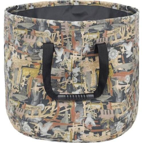 Waterproof Garden Leaf Storage Bag For Plant Flower Canvas Garbage Bag Reusable Gardening Lawn Leaf Yard Waste Bag