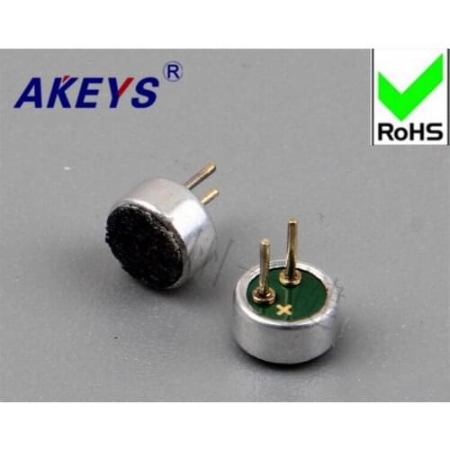 10 PCS 4.5x2.2mm sensitivity 52DB mi head capacitive electret microphone pickup microphone