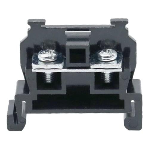 10pcs Terminal block full copper pieces TBR-30A fixed rail type combined terminal constant foot single layer wiring bar