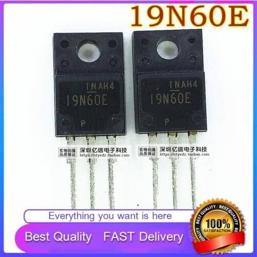 5Pcs/Lot New Original 19N60E PLATINUM 600V19A Field Effect Transistor TO220F Good Quality