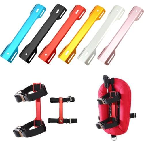 Aluminum Alloy Scuba Diving Single Tank Adapter (STA) Backplate